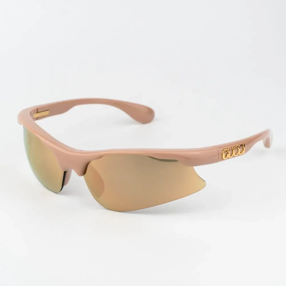 Gucci Men Sunglasses Pink Mirror Mask GG1774S 004 BRAND NEW